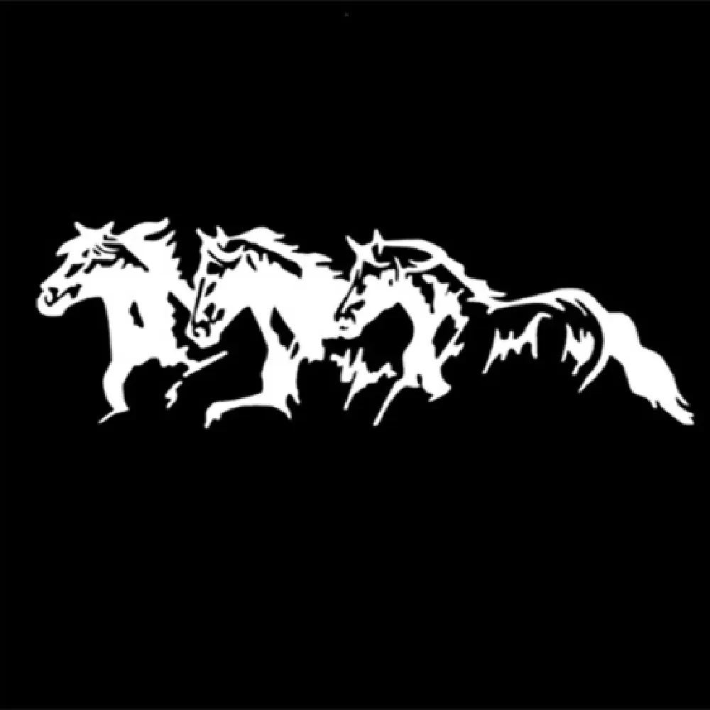 Running Horse Truck Decals