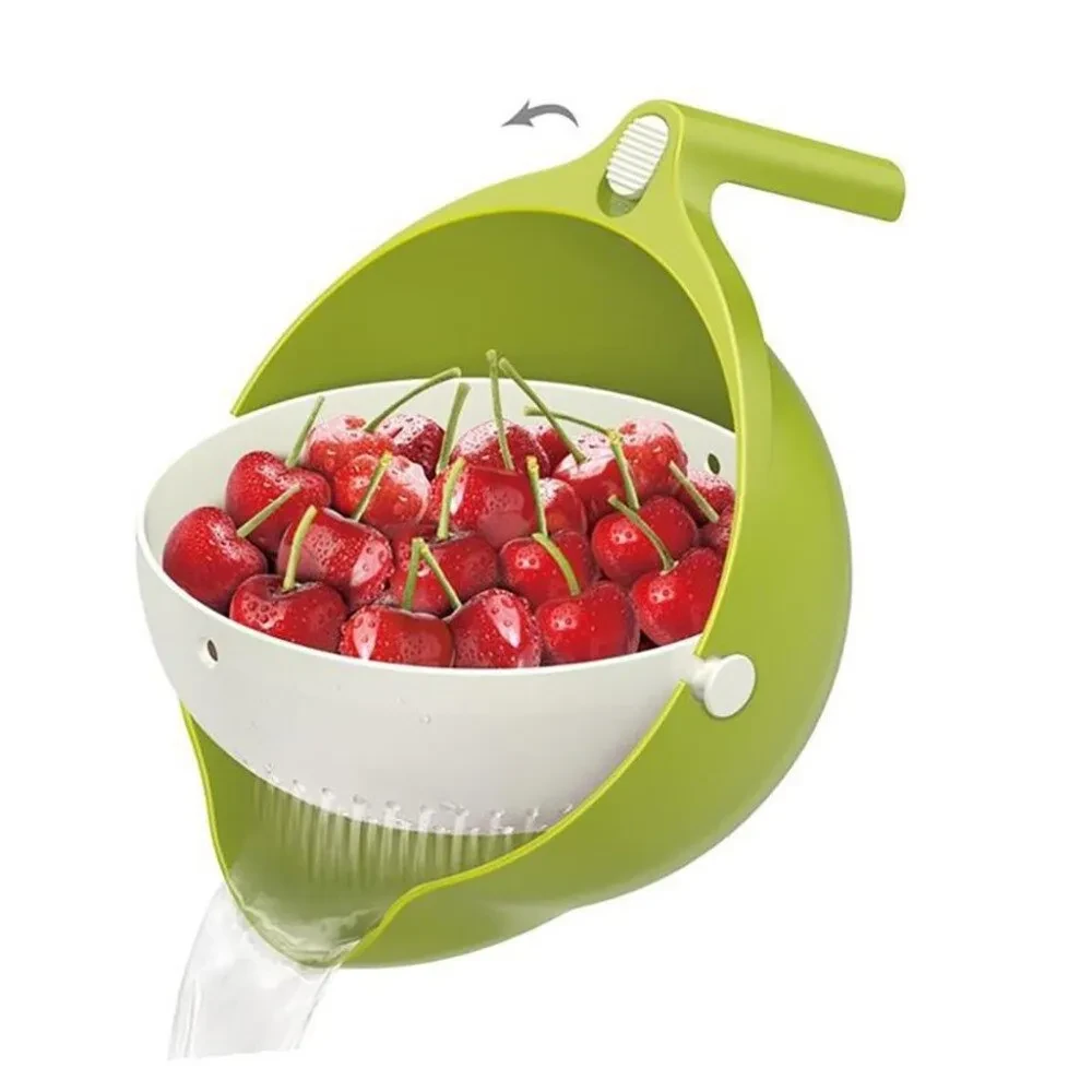Plastic Strainer Basket With Handle