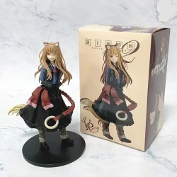 17cm Holo Wink Anime Figure Model – Wolf Tail Girl PVC Action Figure