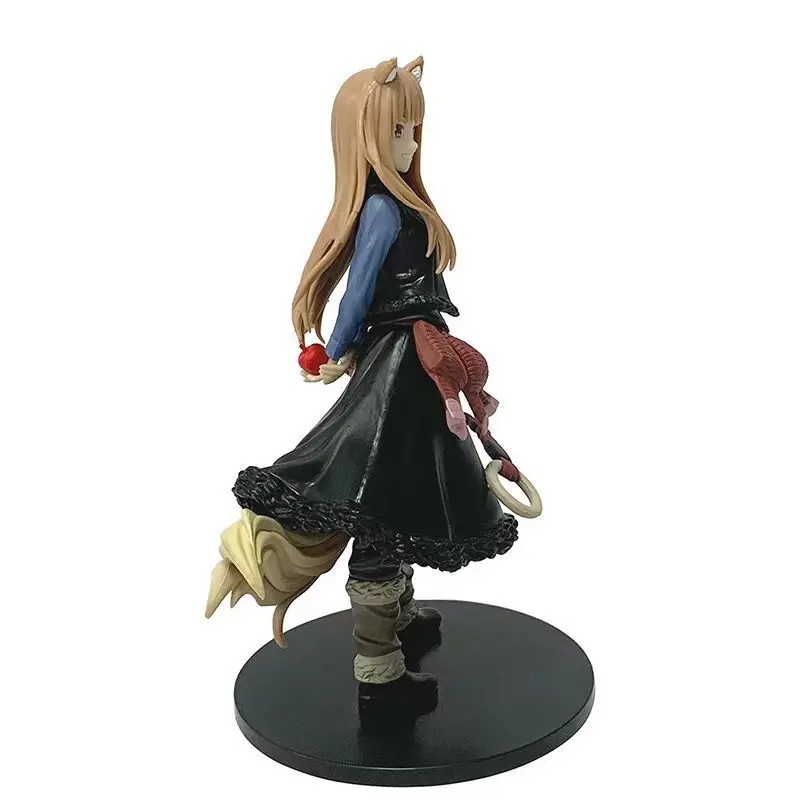 17cm Holo Wink Anime Figure Model – Wolf Tail Girl PVC Action Figure