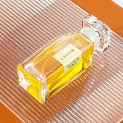 LASTAR 45ml Women's Portable Perfume – Double Orange & Jasmine Scent with Amber & Cedar, Long-Lasting Woody Fragrance, Clear Glass Bottle with Metallic Cap, Perfect Gift for Birthdays or Mother’s Day, Ideal for Daily Wear and Date Nights