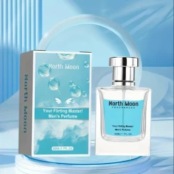 North Moon Men’s Perfume – “Your Flirting Master!” 50ml, Fresh and Invigorating Scent, Perfect for Day & Night, Ideal Gift for Men