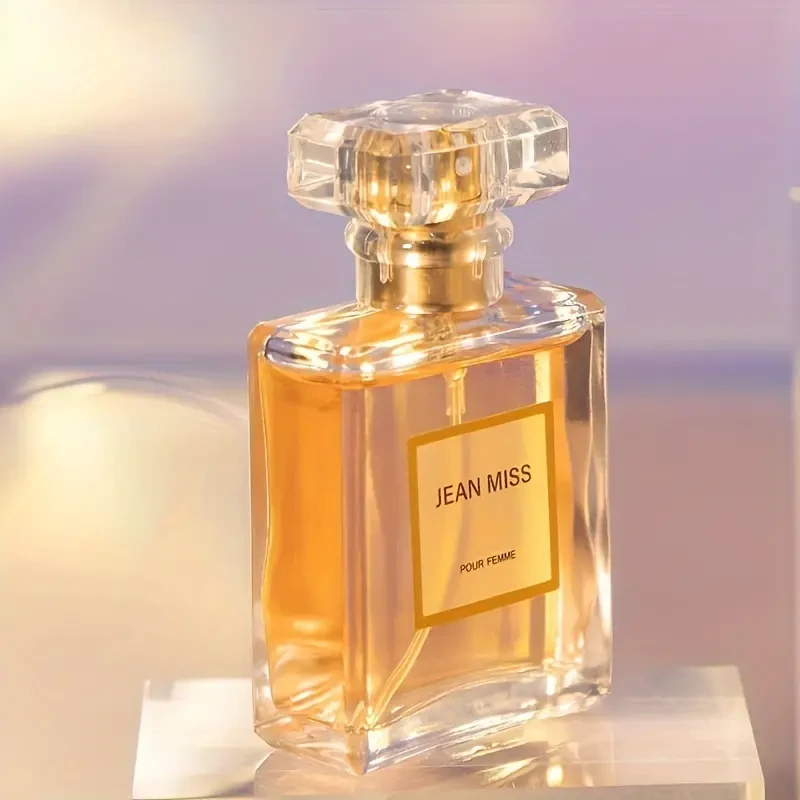 Jean Miss Elegant and Sensual Floral Fragrance for Women – Perfect for Dates and Parties, Alcohol-Based, Free from Formaldehyde