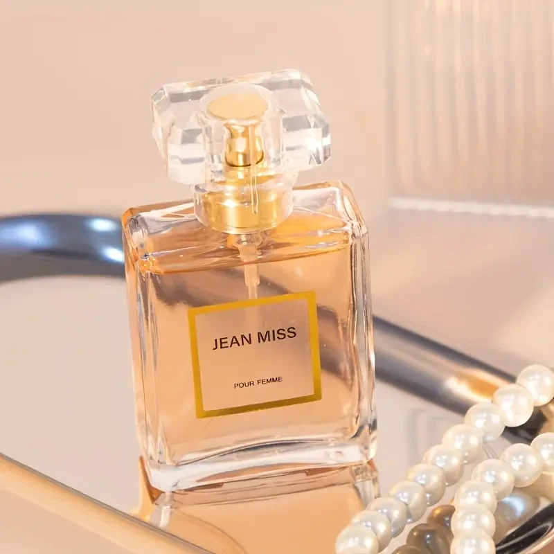 Jean Miss Elegant and Sensual Floral Fragrance for Women – Perfect for Dates and Parties, Alcohol-Based, Free from Formaldehyde