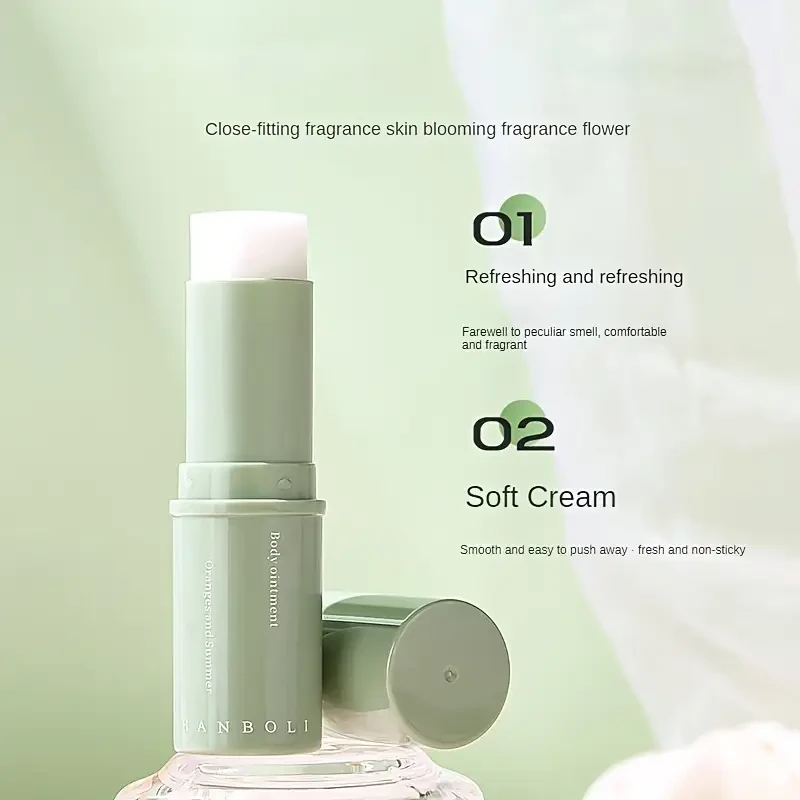 Hanboli Portable Solid Perfume for Women and Men – Refreshing Solid Balm, Perfect for Dating and Daily Life, Ideal Gift for All Occasions