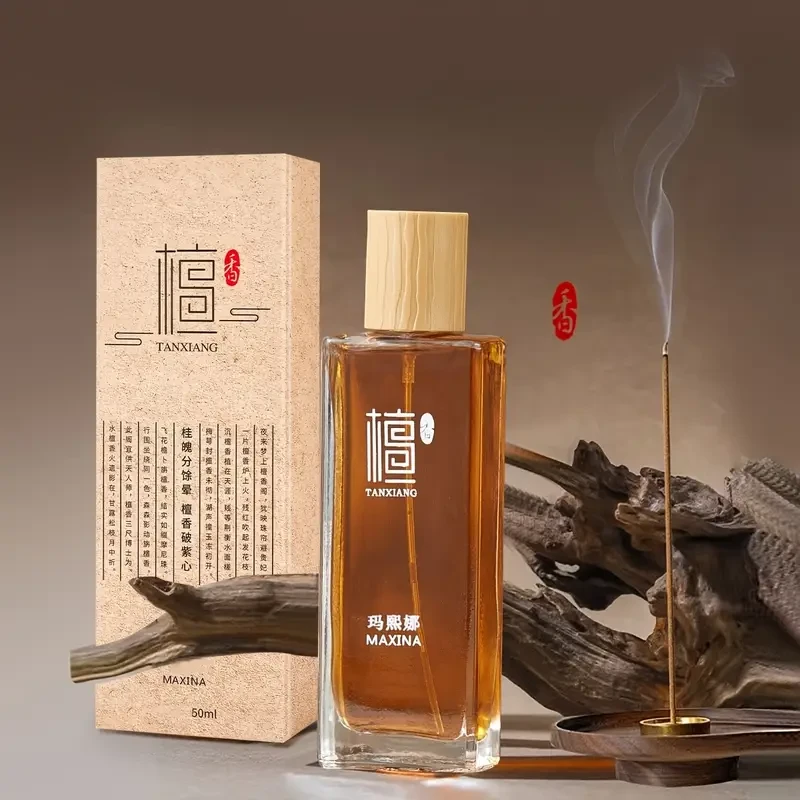 Chic Sandalwood Perfume for Women – Perfect for Parties, Dates & Cycling, Enhances Charm & Attraction, Ideal Gift for Holidays & Birthdays, Alcohol-Based with 3-5% Essential Oil Concentration