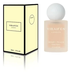 Honey Peach Cherry Blossom Perfume Spray for Women – Natural Fragrance, Parfum Cologne, 1.7FL.OZ.