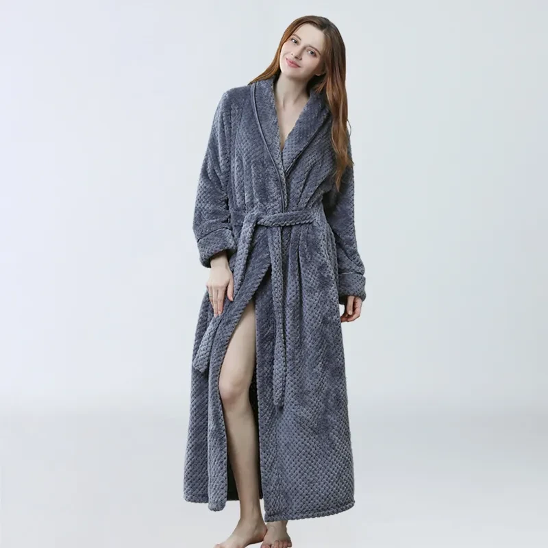 Zip-Up Dressing Gown with Hood