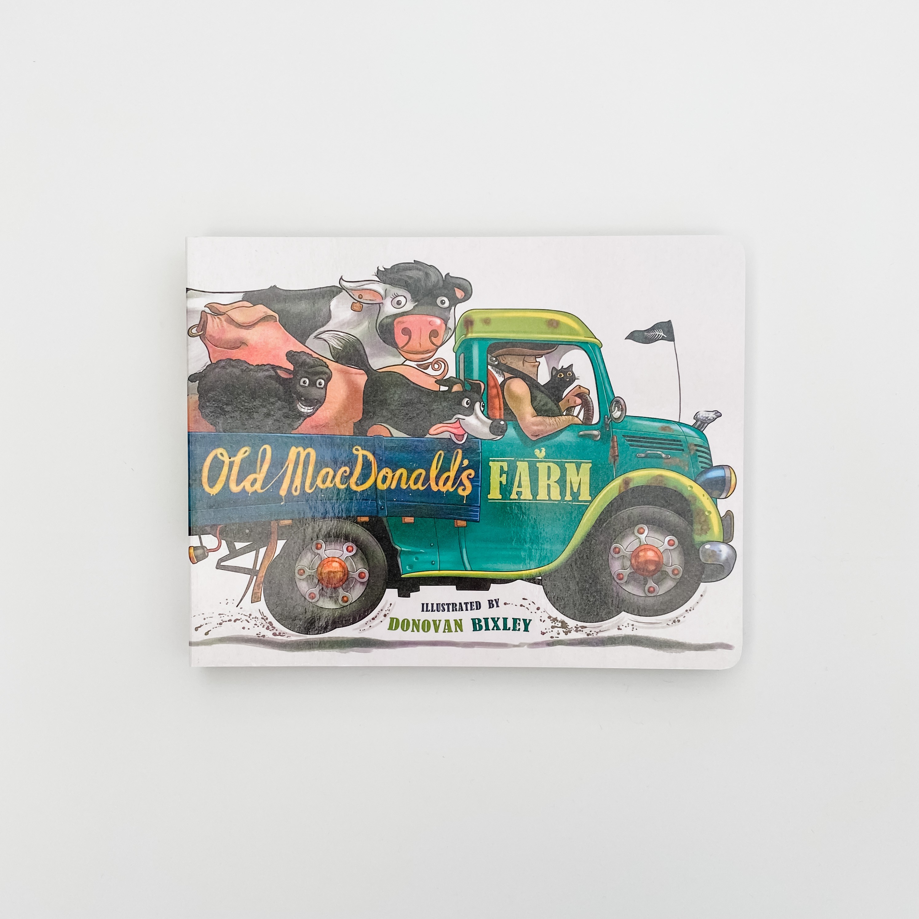 Old MacDonald's Farm NZ Themed | Board Book