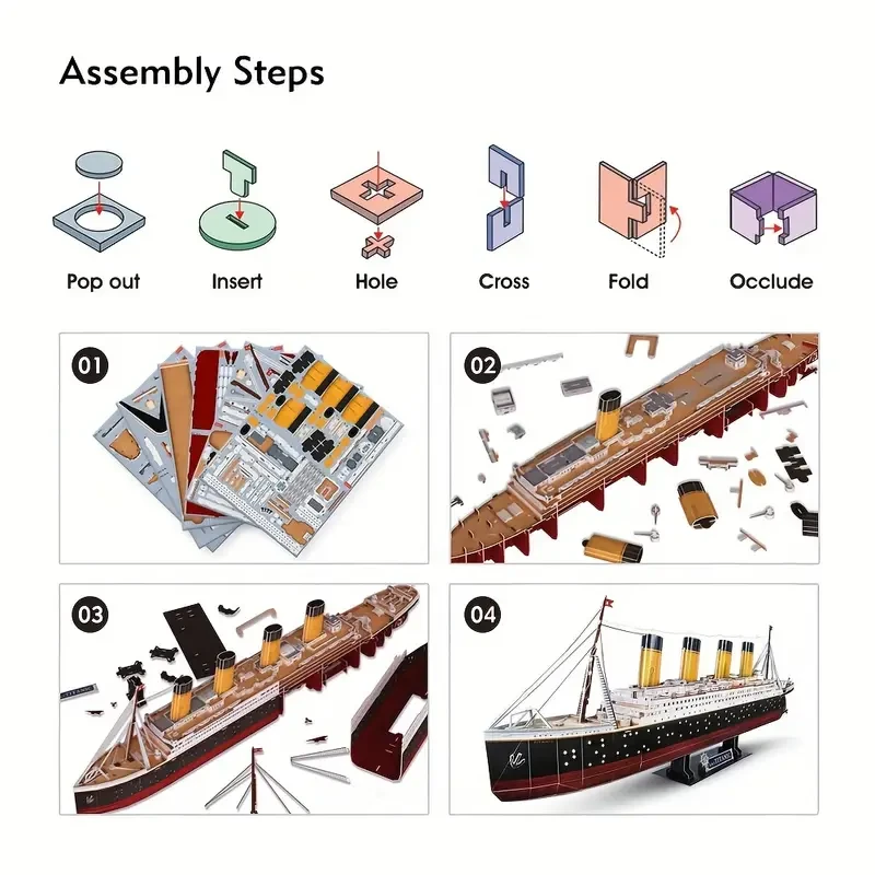 Titanic Mini Building Blocks