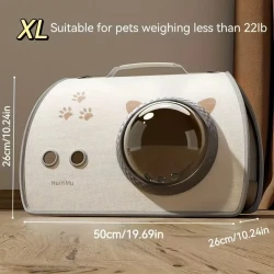 Animal Cat Carrier Backpack – Breathable, Scratch-Resistant & Travel-Friendly