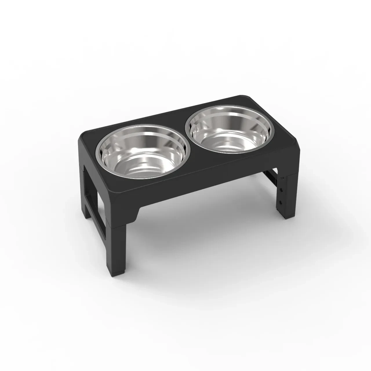 Adjustable Lifting Dog Bowl Food Basin Integrated