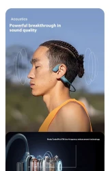 Bone Conduction Wireless Motion Bluetooth-compatible Earphones