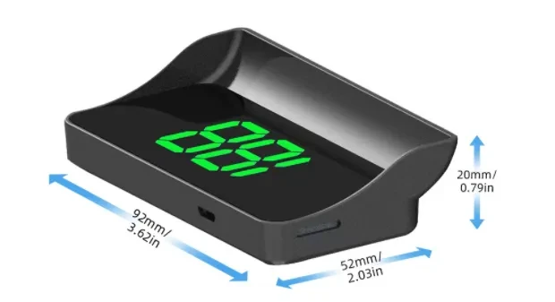 KUOWEIHUD Universal Car Digital Speedometer HUD