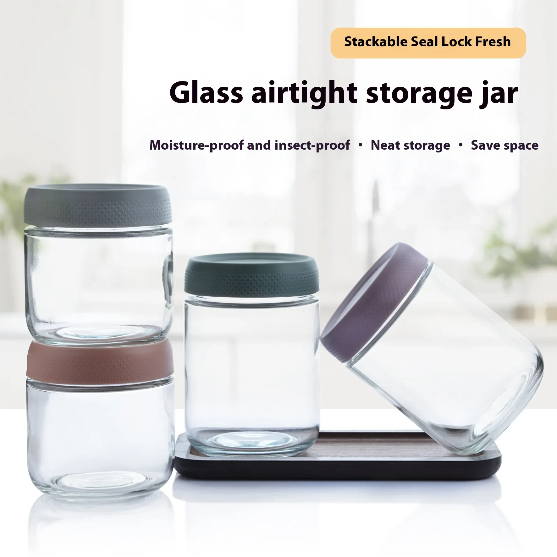 Acrylic Cylinder with Lid