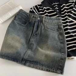 Plus Size Midi Skirt With Pockets