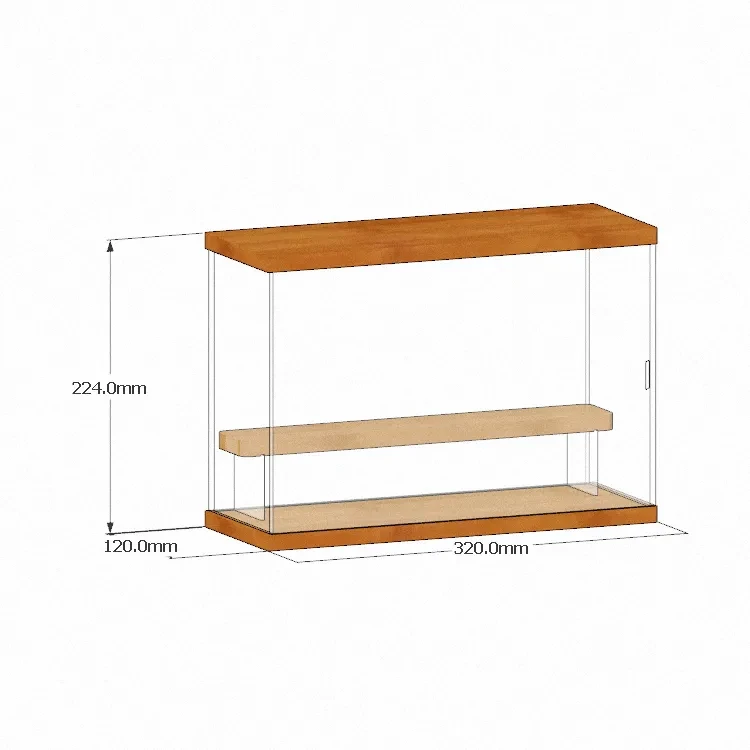 Glass Cabinet for Figures
