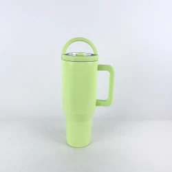 40OZ Folding Straw Lid Leak Proof Car Cup