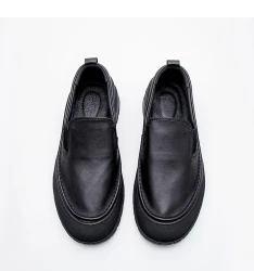 Black Casual Shoes Without Laces