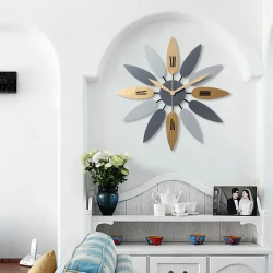 Simple living room bedroom wall clock