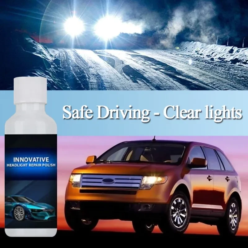 Car Headlight Restoration Polish