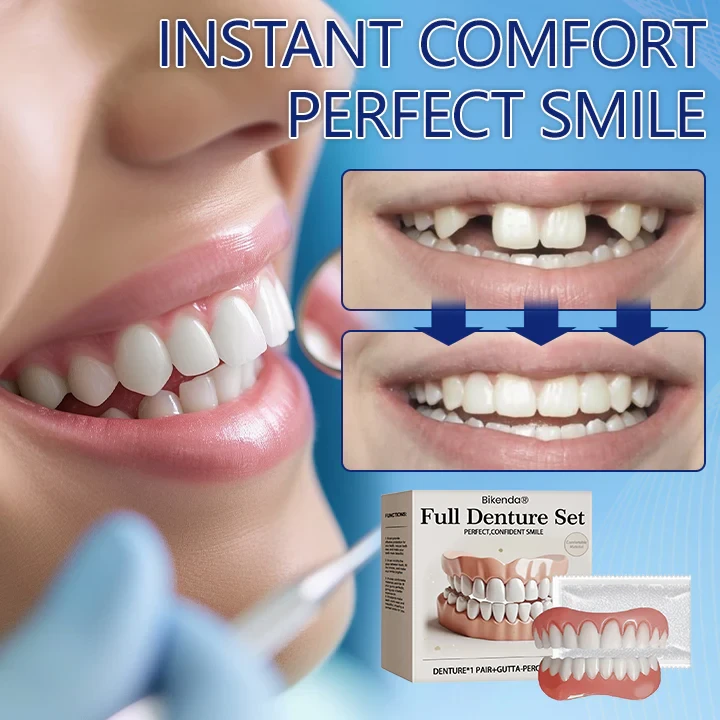 【Bikenda® Official Store】🦷Advanced Full Denture Set