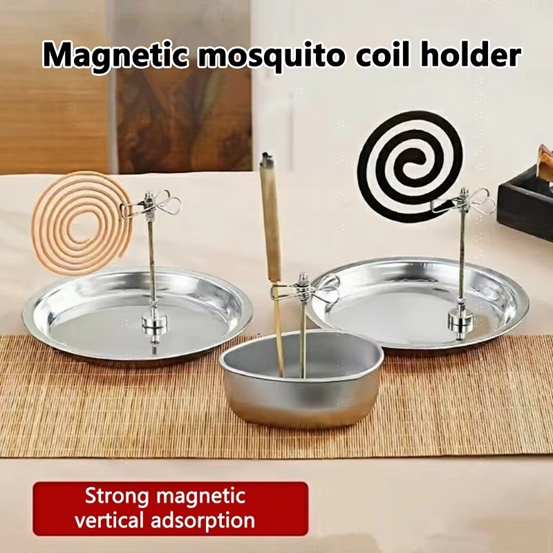 Magnetic Mosquito Coil Holder