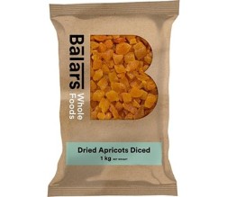APRICOTS DRIED DICED 1KG (BALARS)