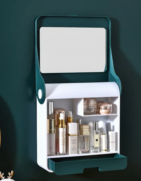 Mirror with storage