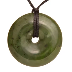 Jade Donut Pendant