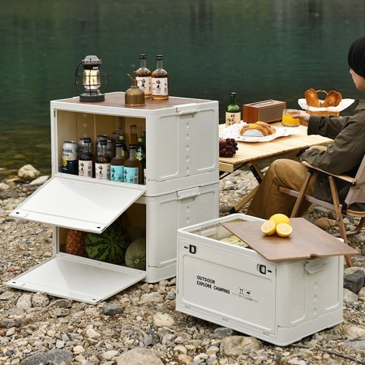 Outdoor storage cabinet