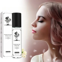 10ml Pheromone Perfume for Women – Long-Lasting Aquatic Scent, Elegant Floral Design, Formaldehyde-Free, High Concentration, Unisex Fragrance for Work, Travel, Dates & Daily Use