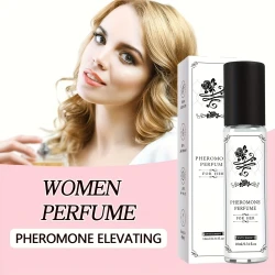 10ml Pheromone Perfume for Women – Long-Lasting Aquatic Scent, Elegant Floral Design, Formaldehyde-Free, High Concentration, Unisex Fragrance for Work, Travel, Dates & Daily Use