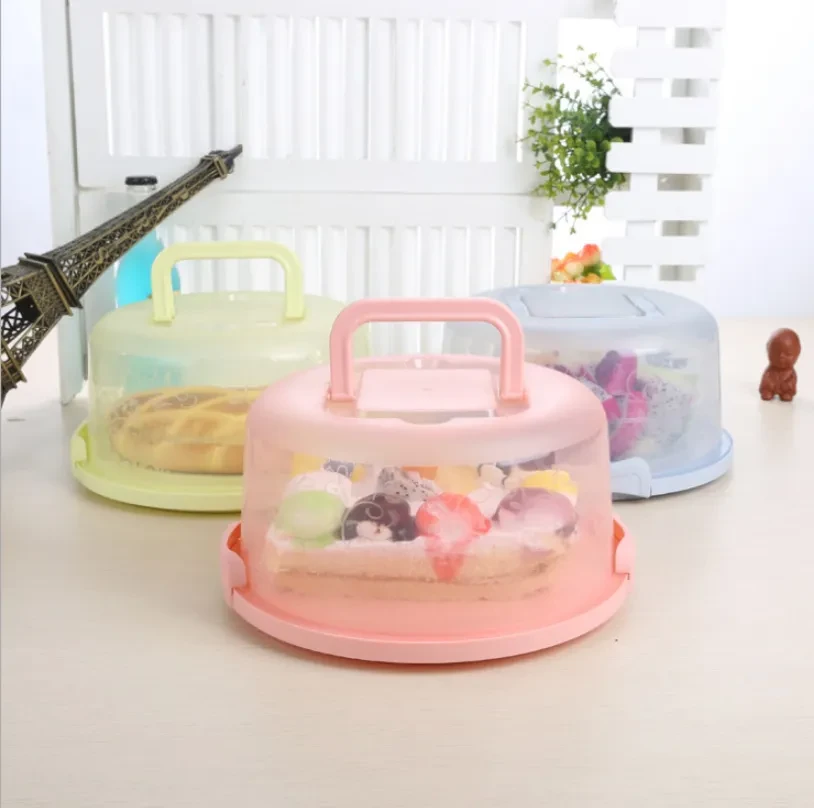 Collapsible cake carrier
