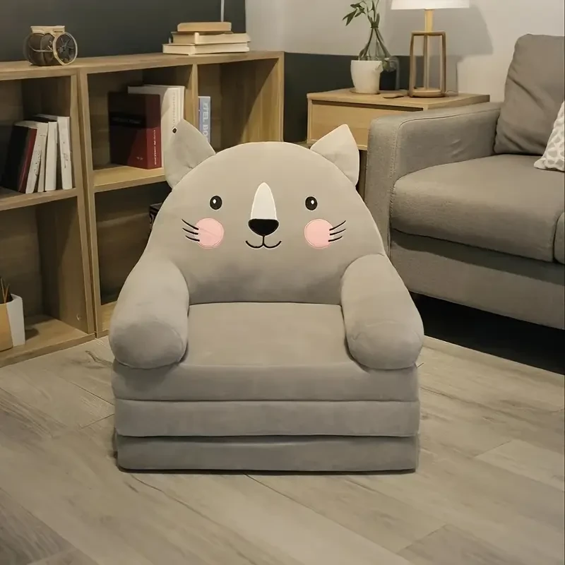 Foldable Sofa Bed – Ergonomic Sofa Chair, Disassemble & Washable, Perfect for Bedroom & Living Room