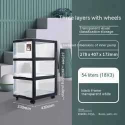 Drawers on wheels