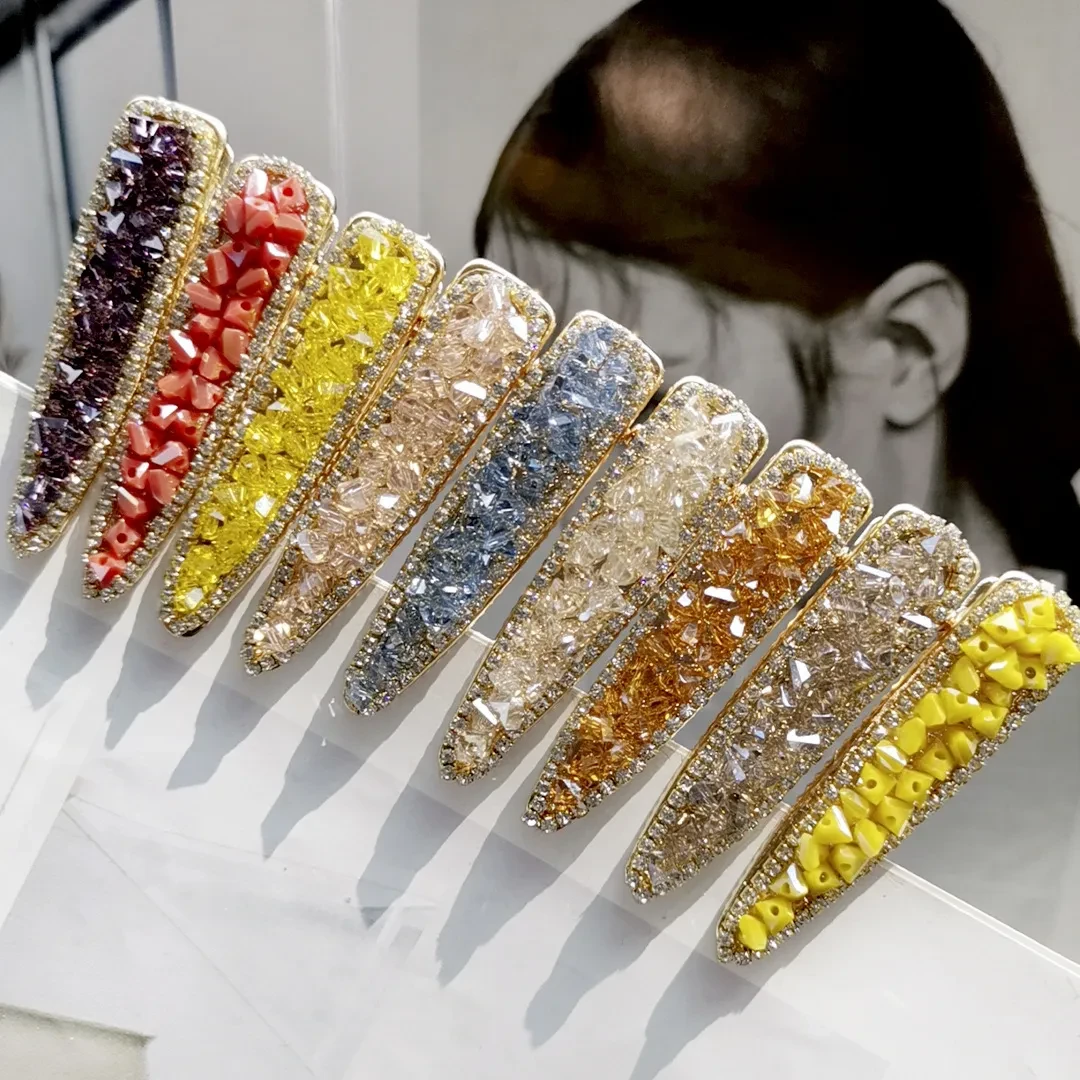 Crystal Barrette Hair Clip