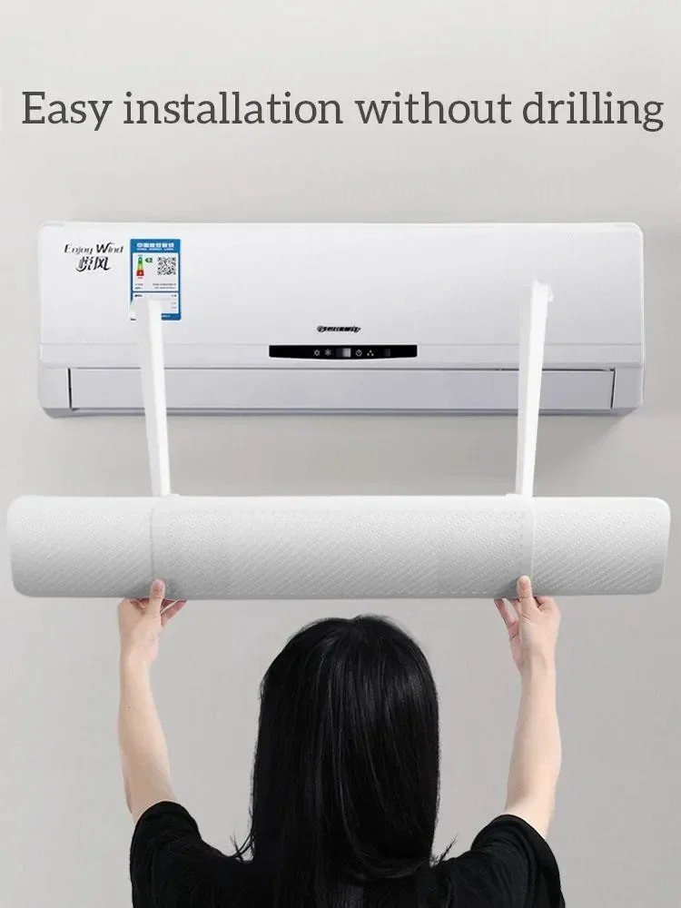 Universal Air Conditioner Wind Deflector – Adjustable Shade