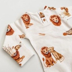 Snuggle Hunny Growsuit | Lion | 0-3m