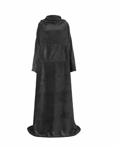 Fleece Blanket with Sleeves