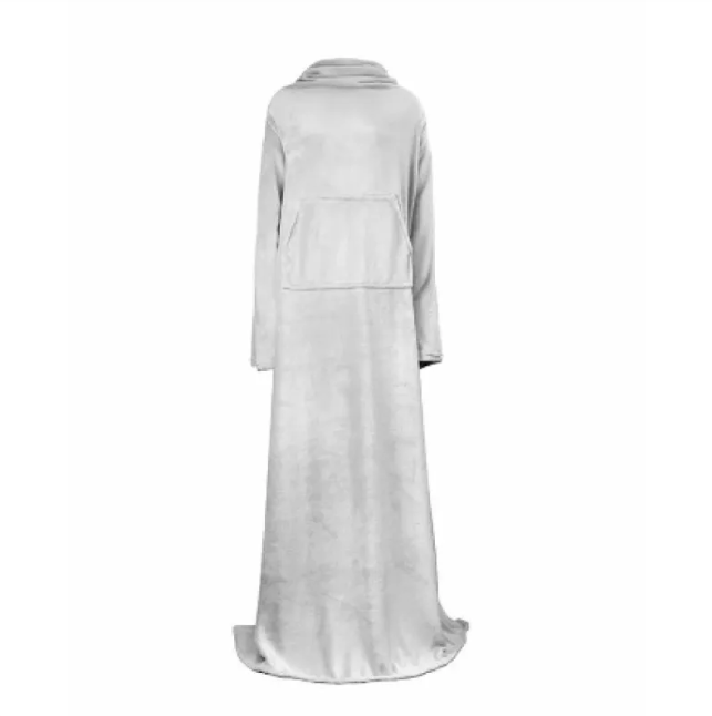 Fleece Blanket with Sleeves