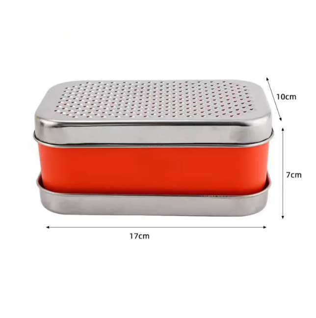 Grater with Container and lid