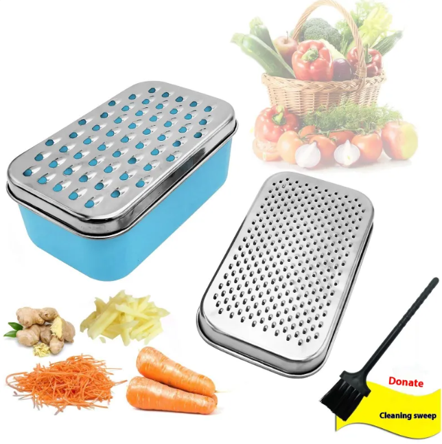 Grater with Container and lid
