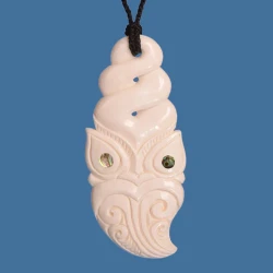 Tiki with Twist Pendant