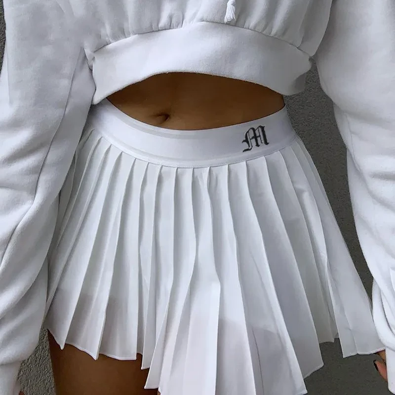 Polyester Pleated Skirt