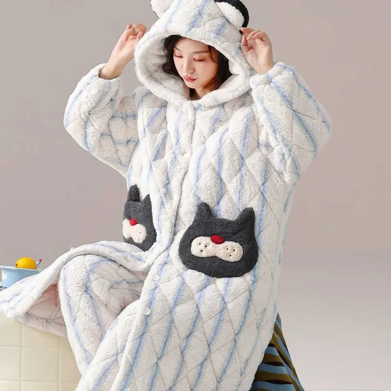 Women's Hooded Onesie Pajamas