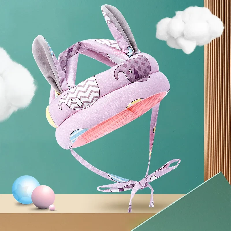 Baby Infant Toddler No Bumps Safety Helmet