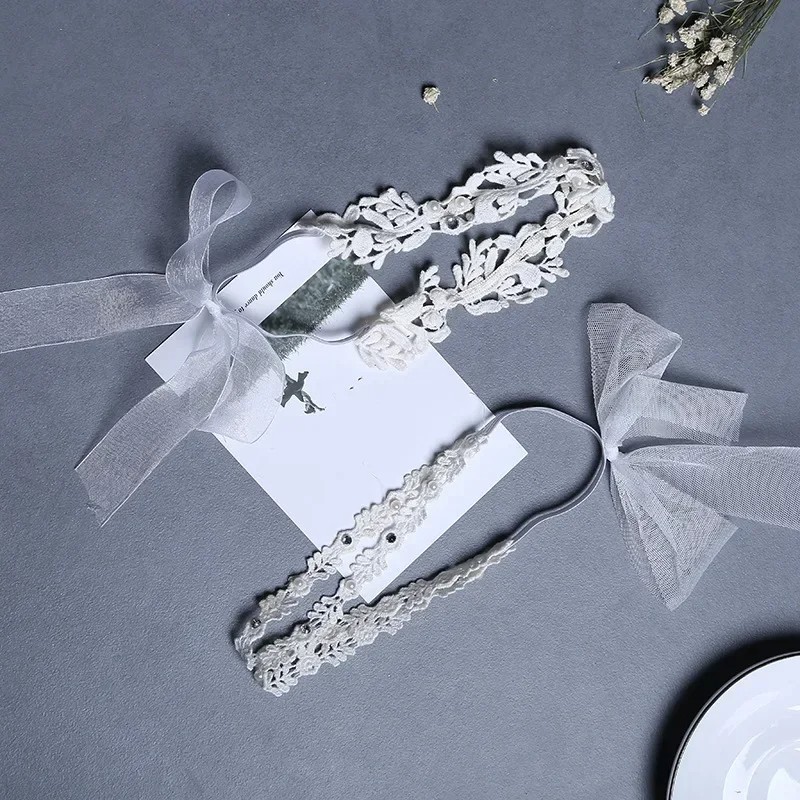 New Vintage Girls Pearl Headband – Elegant Baby Headwear