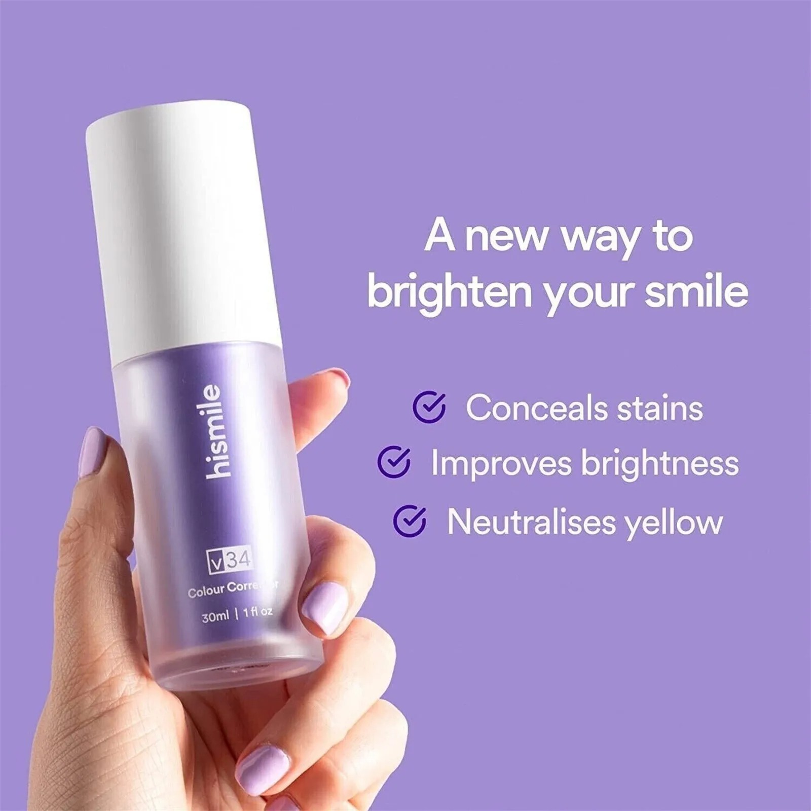 Purple Toothpaste – Teeth Whitening and Pain Relief for Sensitive Teeth