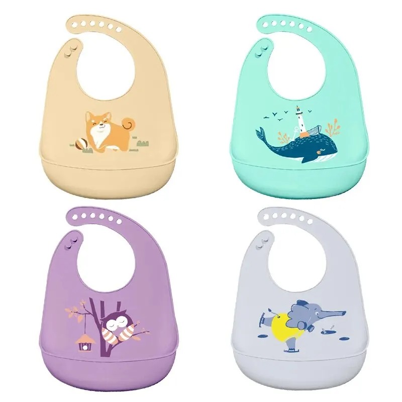 Waterproof Baby Bibs – Cute, Comfortable, and Practical Feeding Accessory for Babies